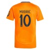 Camisola + Calções Real Madrid Modrić 10 Criança Equipamento 2ª 24/25